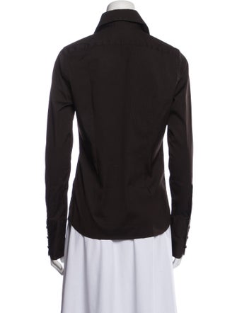 Hadleigh's Long Sleeve Button-Up Top