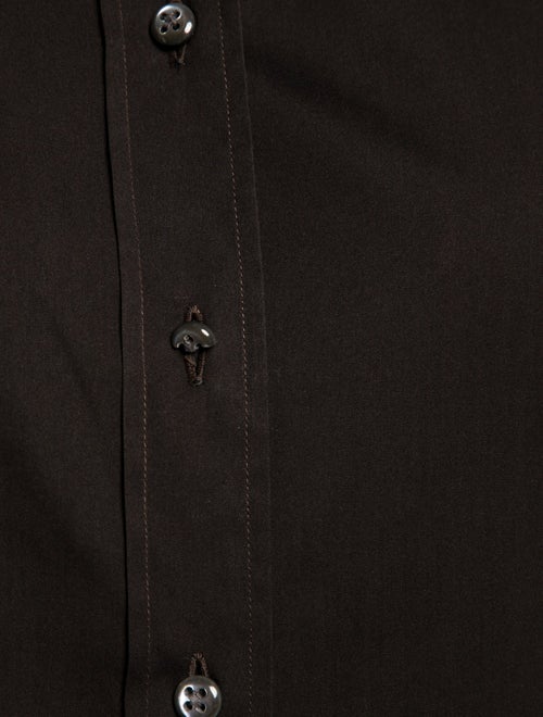 Hadleigh's Long Sleeve Button-Up Top