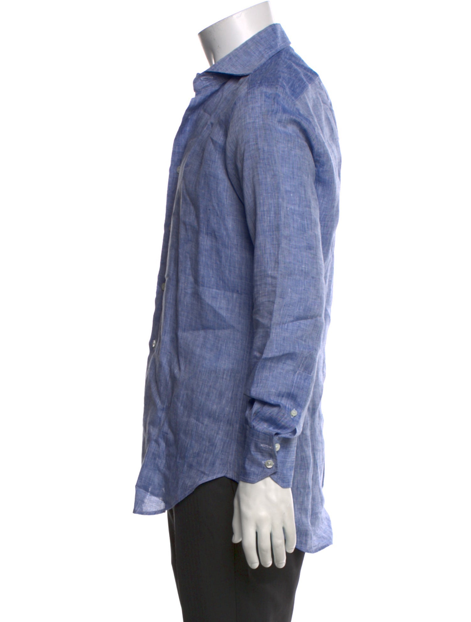 Hadleigh's Linen Long Sleeve Dress Shirt