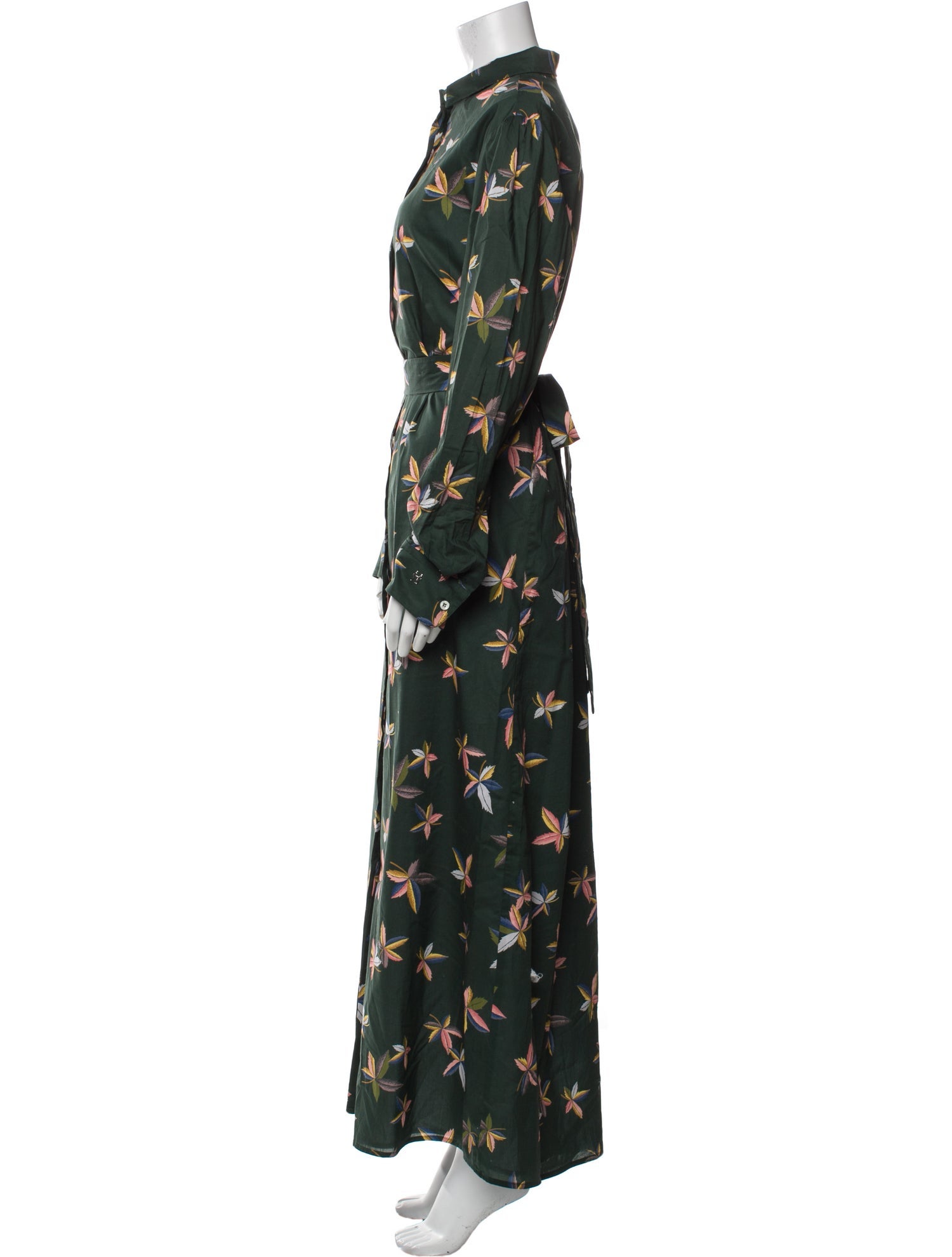Hadleigh's Floral Print Long Dress