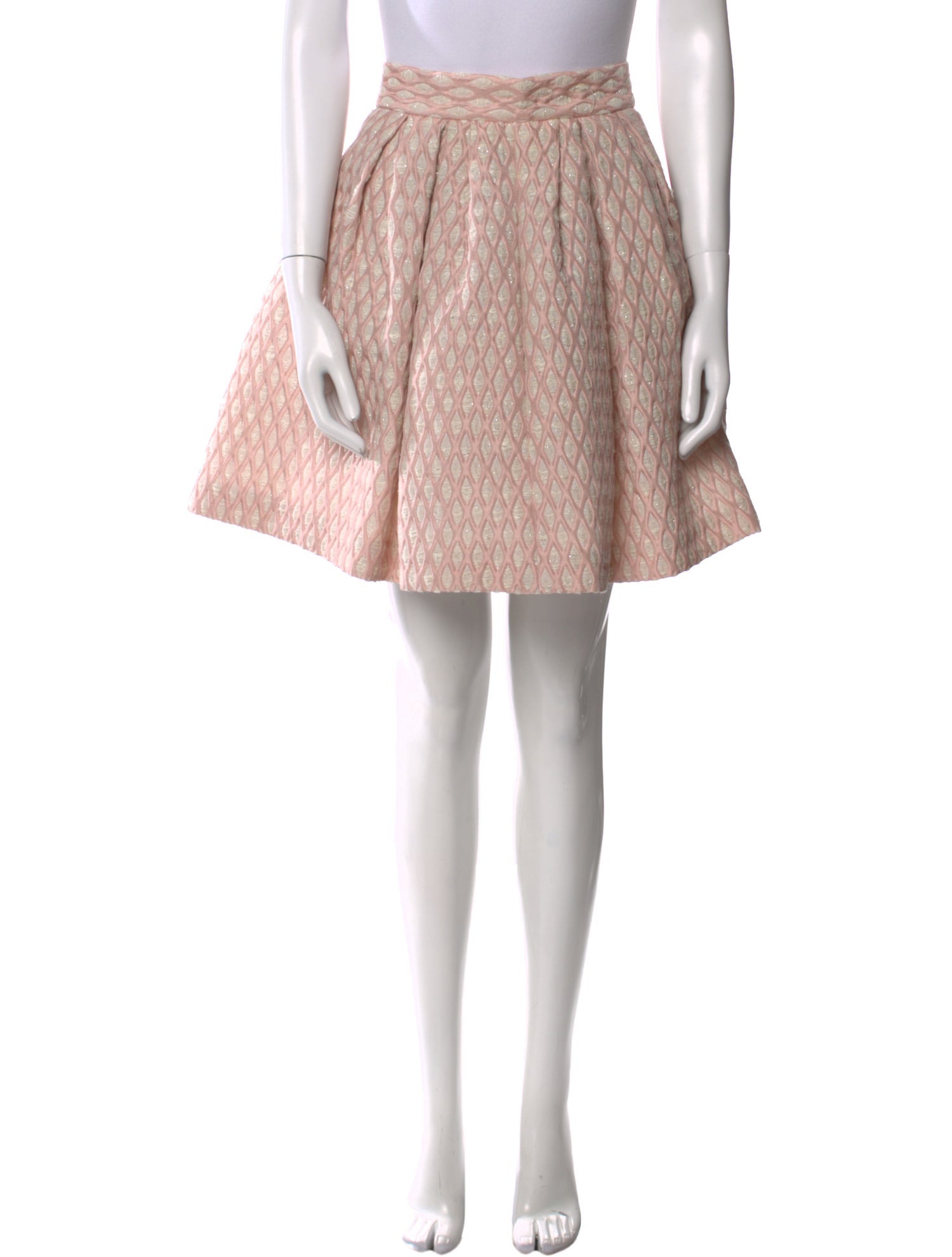 Hadleigh's Silk Mini Skirt