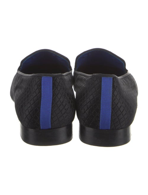 Hadleigh's Velvet Embroidered Accent Loafers