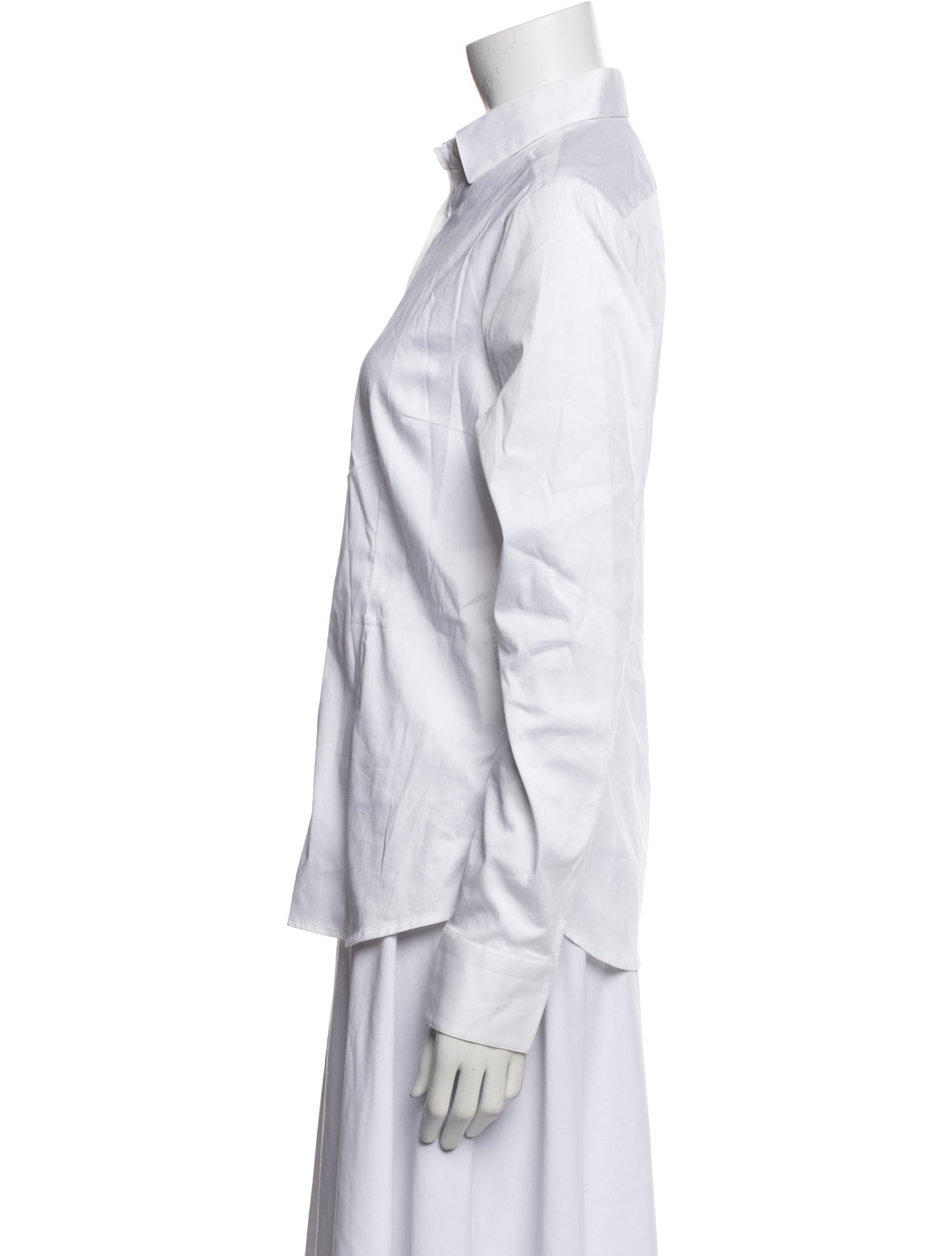 Hadleigh's Long Sleeve Button-Up Top