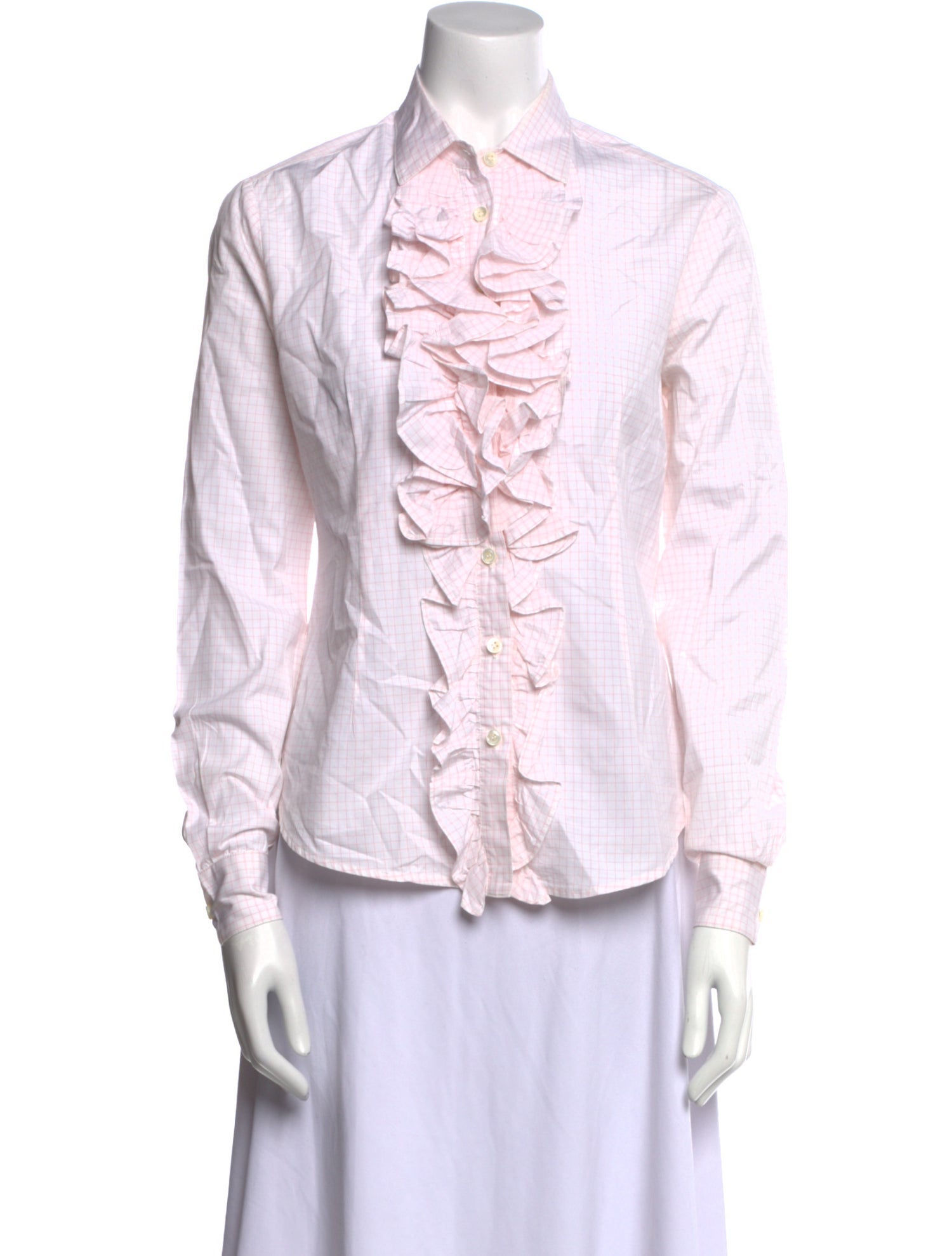 Hadleigh's Long Sleeve Button-Up Top