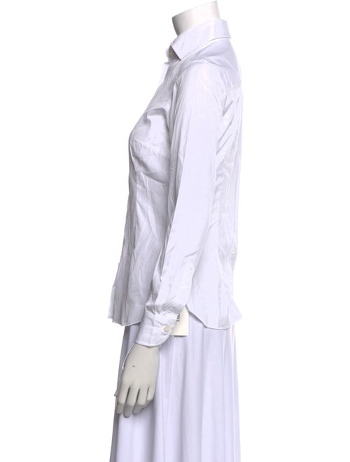 Hadleigh's Three-Quarter Sleeve Button-Up Top