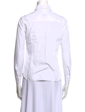 Hadleigh's Three-Quarter Sleeve Button-Up Top