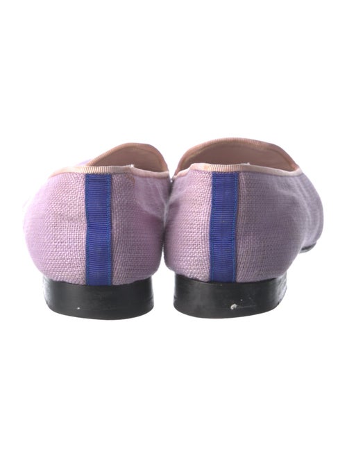 Hadleigh's Canvas Embroidered Accent Loafers