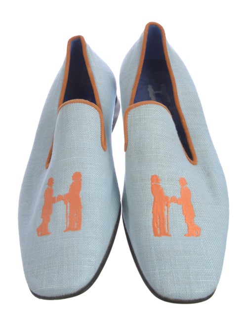 Hadleigh's Graphic Print Loafers