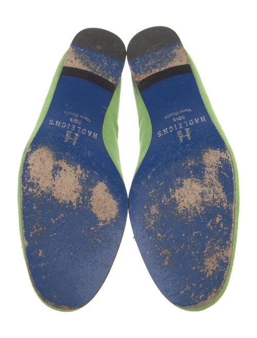 Hadleigh's Canvas Bow Accents Loafers