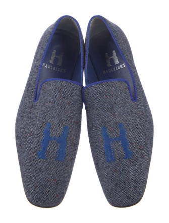 Hadleigh's Embroidered Accent Loafers