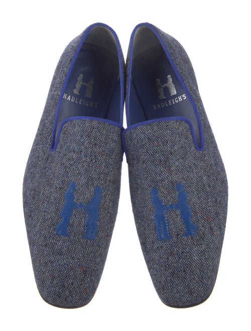 Hadleigh's Embroidered Accent Loafers