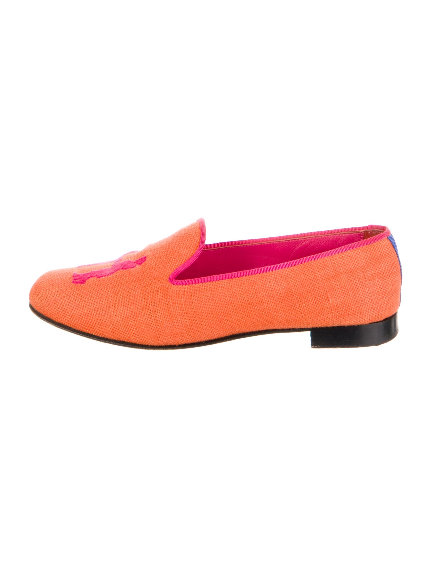Hadleigh's Canvas Animal Print Ballet Flats