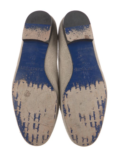 Hadleigh's Canvas Embroidered Accent Loafers