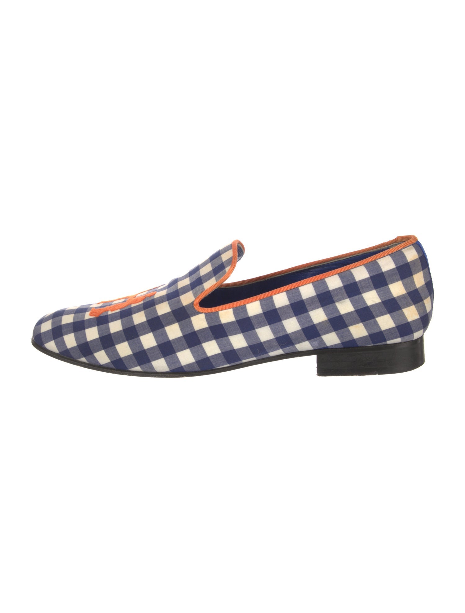 Hadleigh's Plaid Print Monk Straps