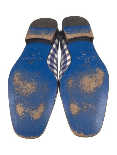 Hadleigh's Plaid Print Monk Straps