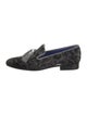 Hadleigh's Velvet Printed Monk Straps