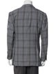 Hadleigh's Plaid Print Peacoat
