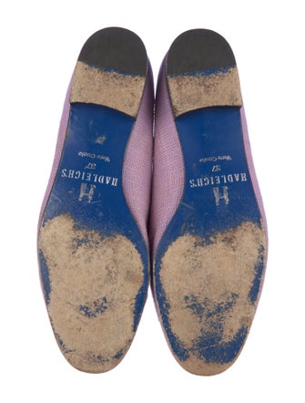 Hadleigh's Canvas Embroidered Accent Loafers