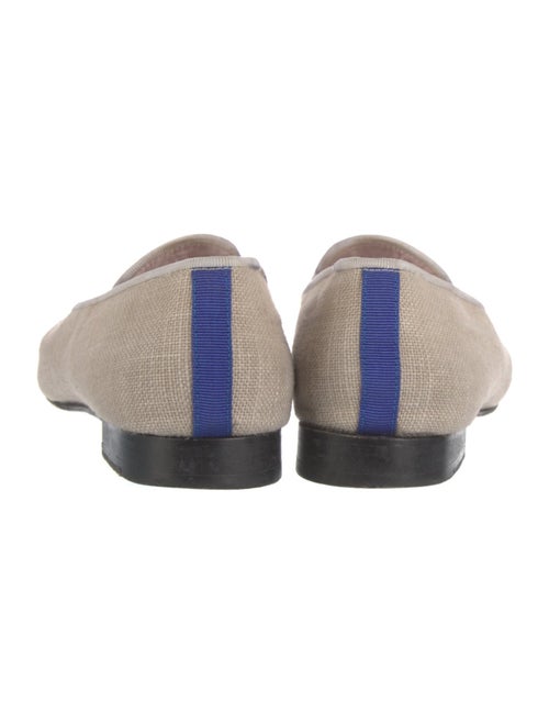 Hadleigh's Canvas Embroidered Accent Loafers