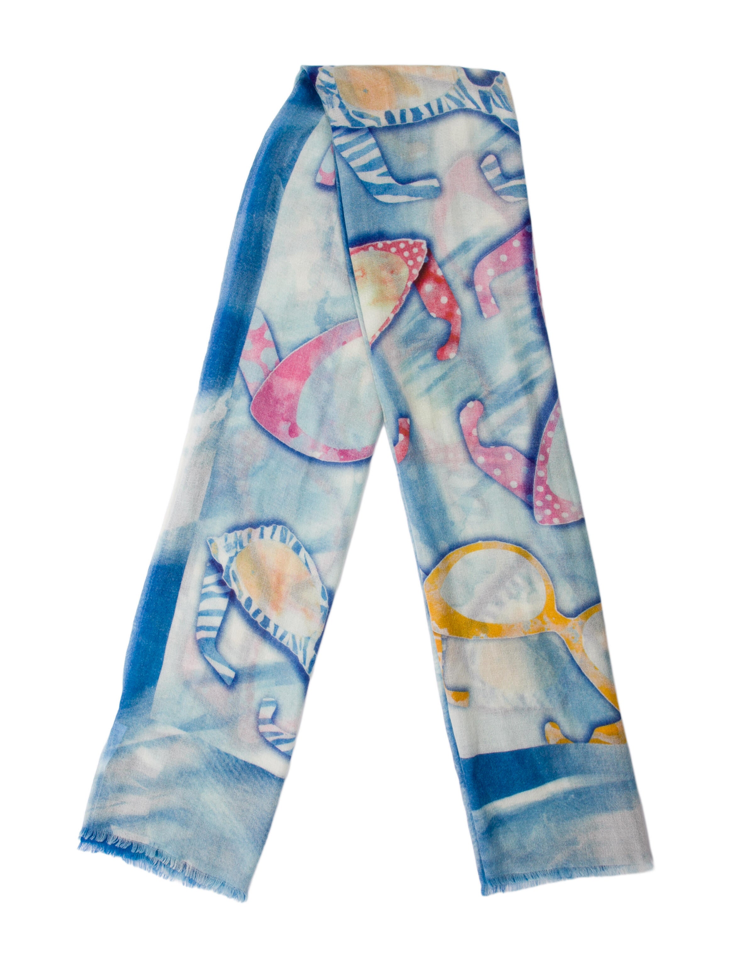Hadleigh's Silk Printed Scarf