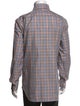 Hadleigh's Plaid Print Long Sleeve Dress Shirt