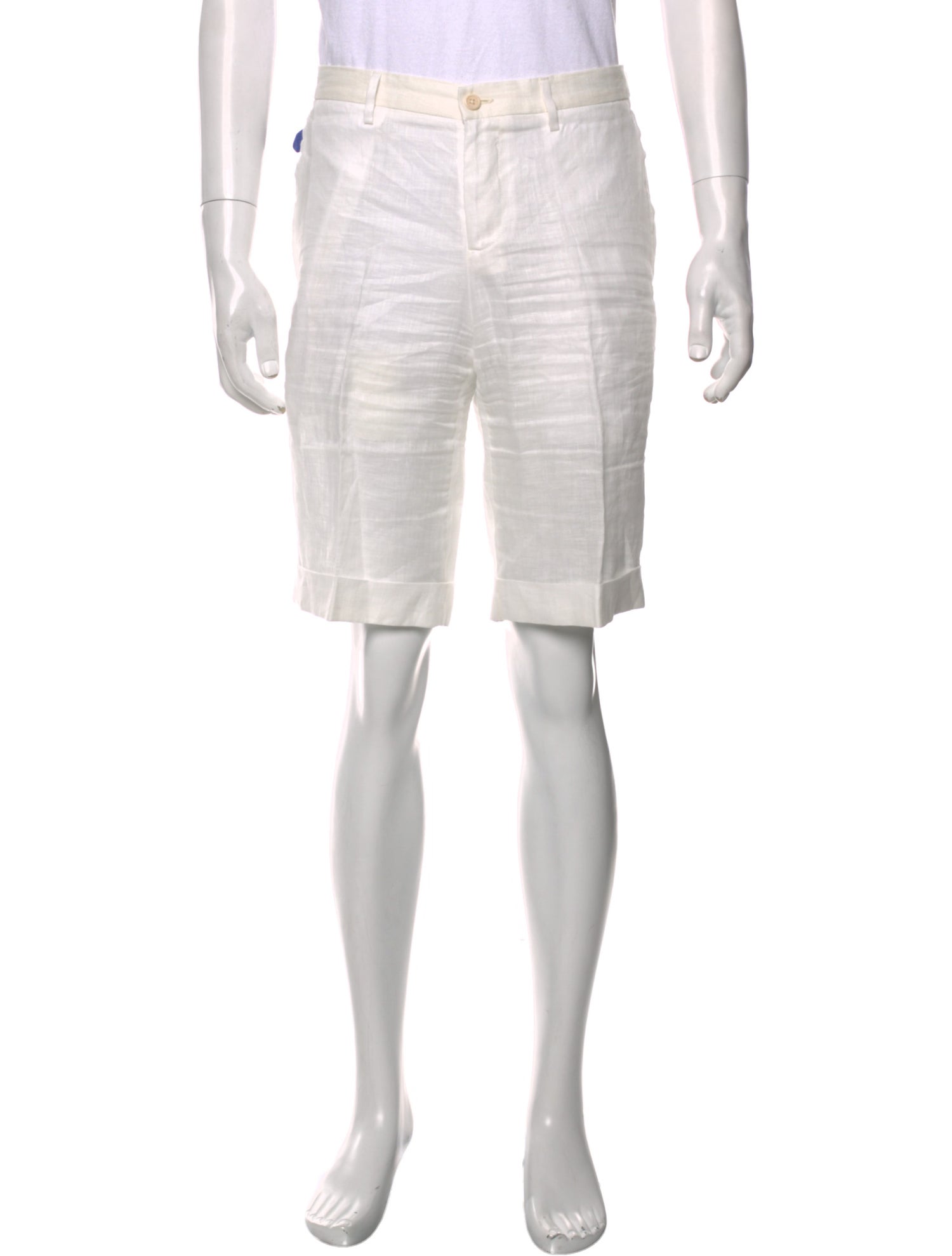 Hadleigh's Linen Flat Front Shorts