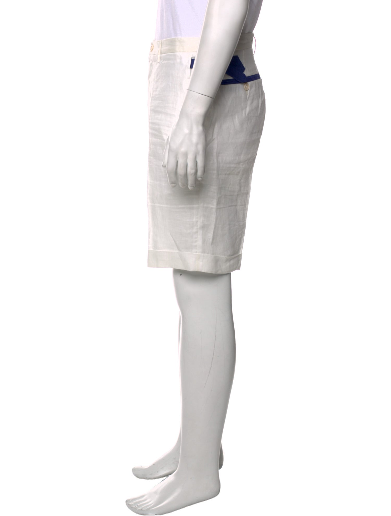 Hadleigh's Linen Flat Front Shorts