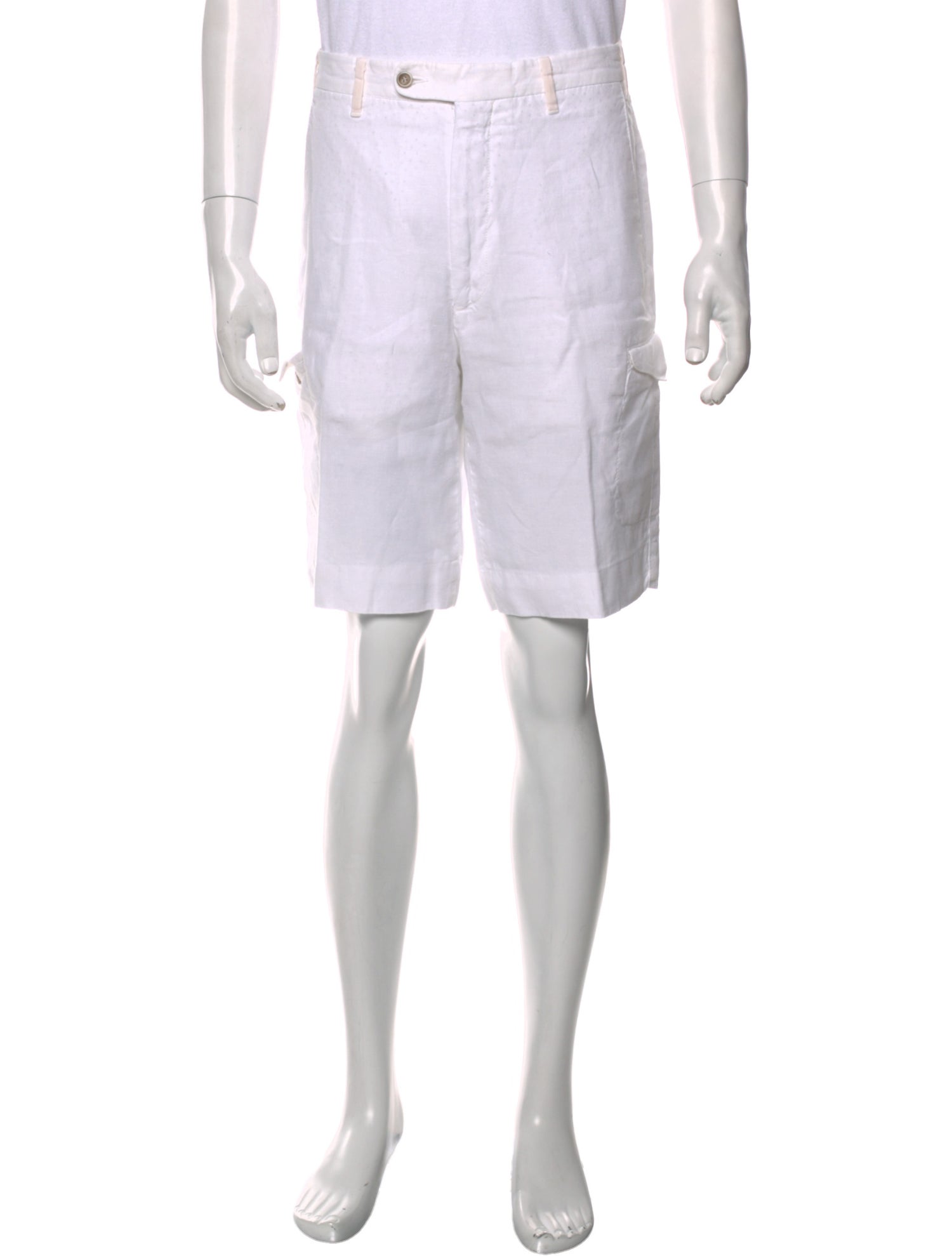 Hadleigh's Linen Cargo Shorts