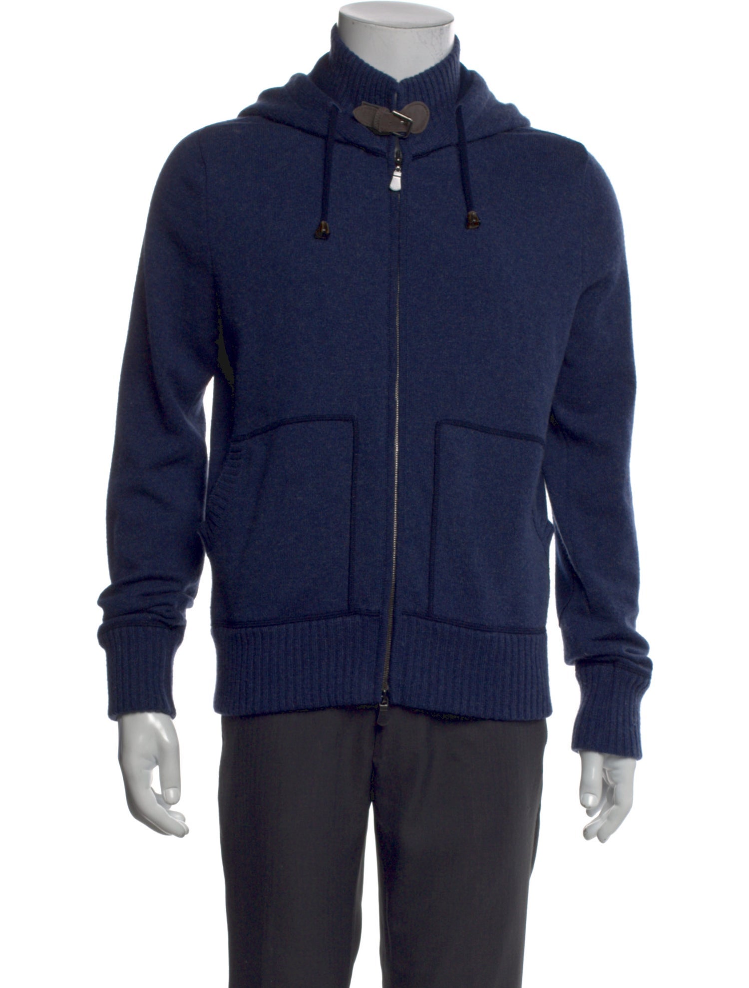 Hadleigh's Cashmere Mock Neck Cardigan