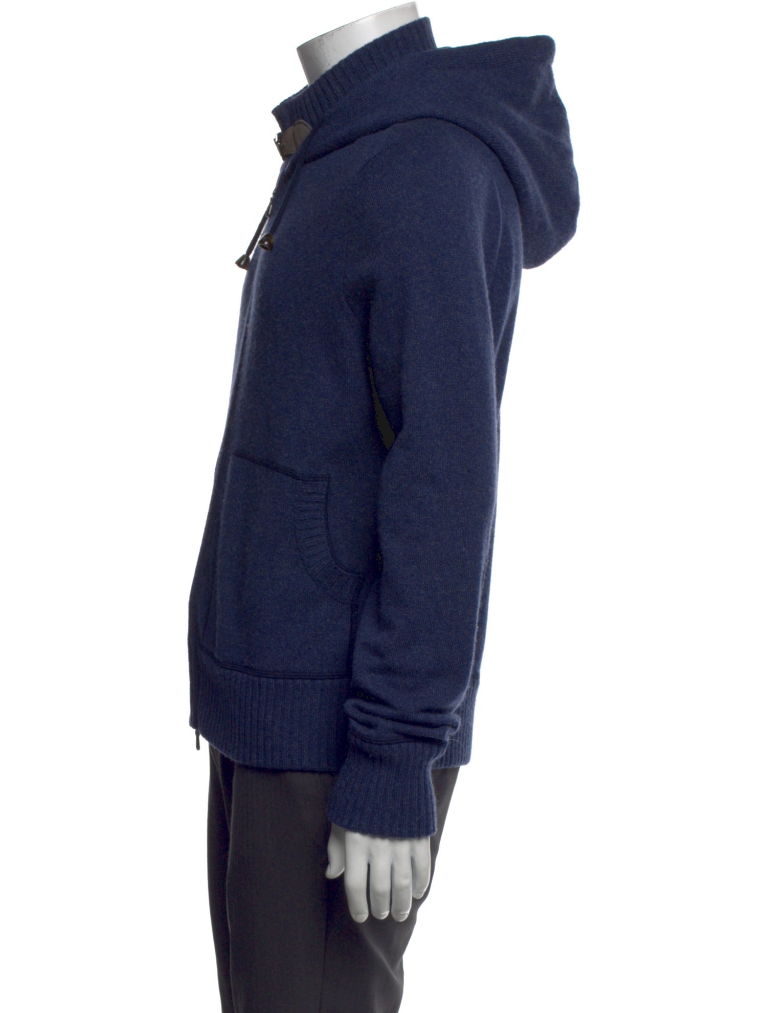 Hadleigh's Cashmere Mock Neck Cardigan