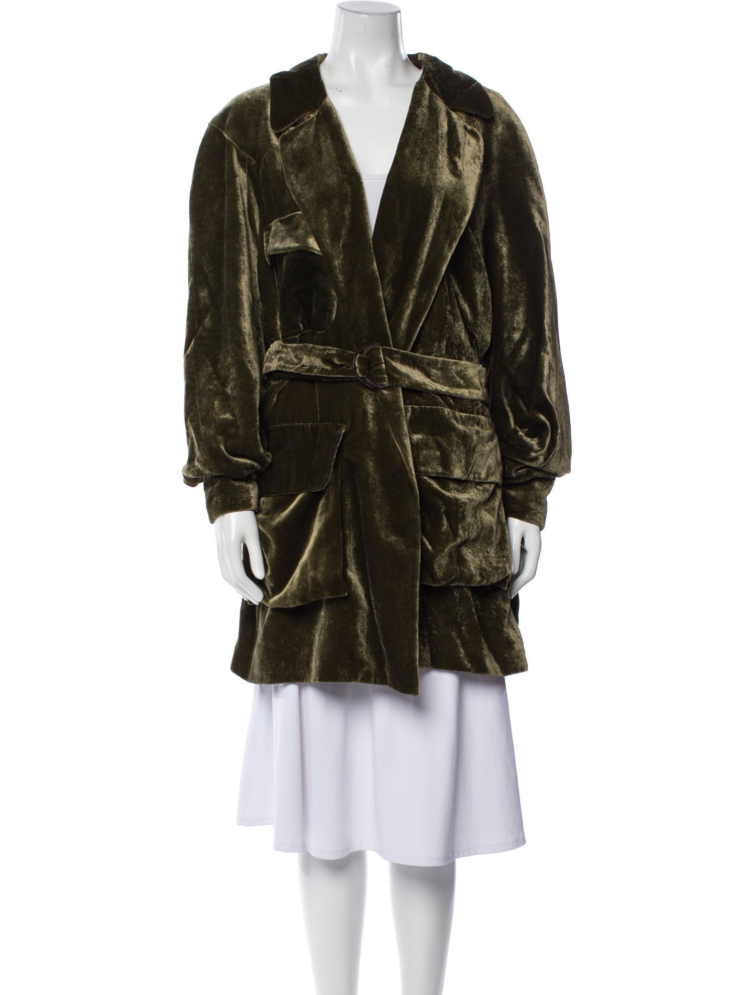 Hillier Bartley Leather Coat