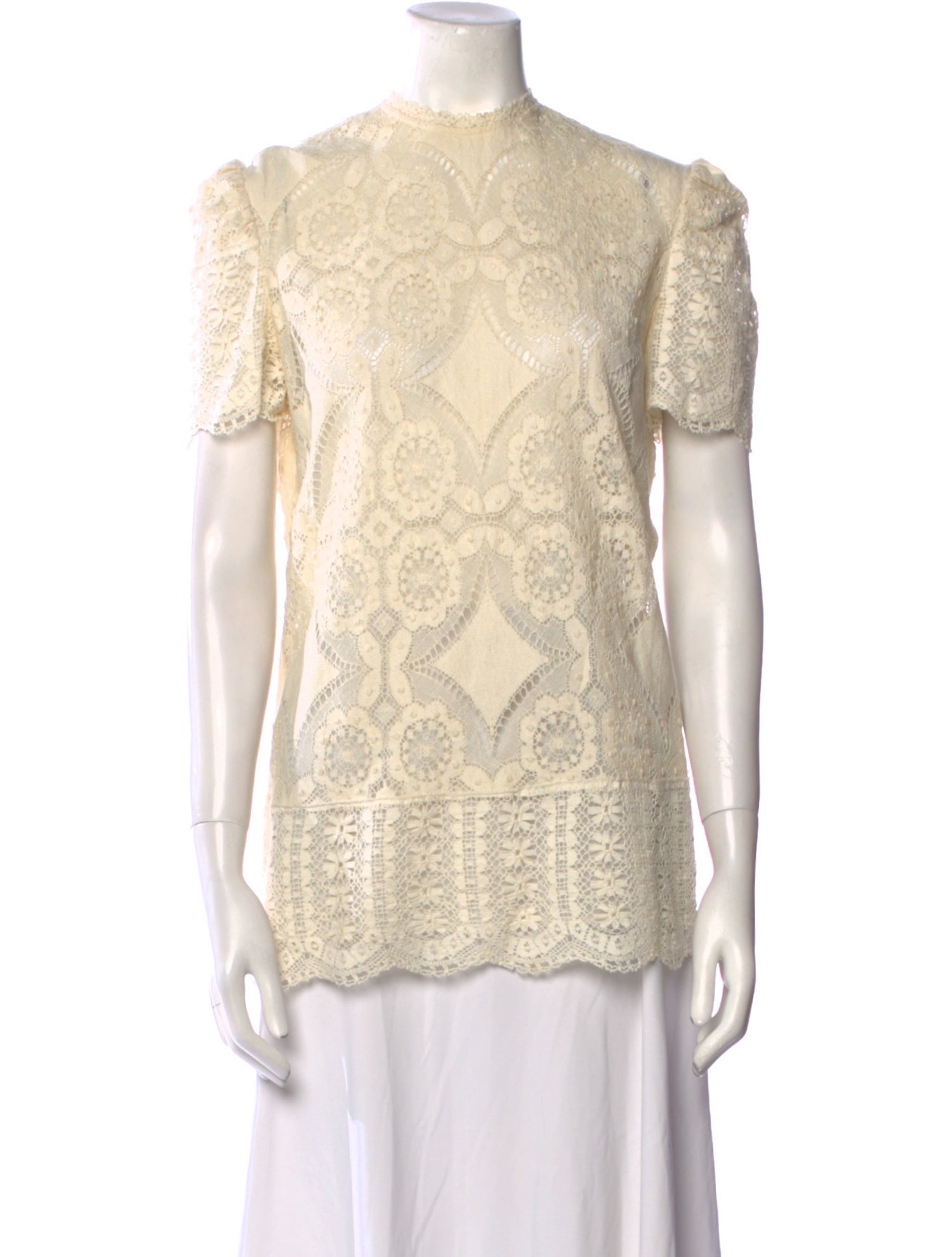 Hillier Bartley Lace Lace Pattern Blouse