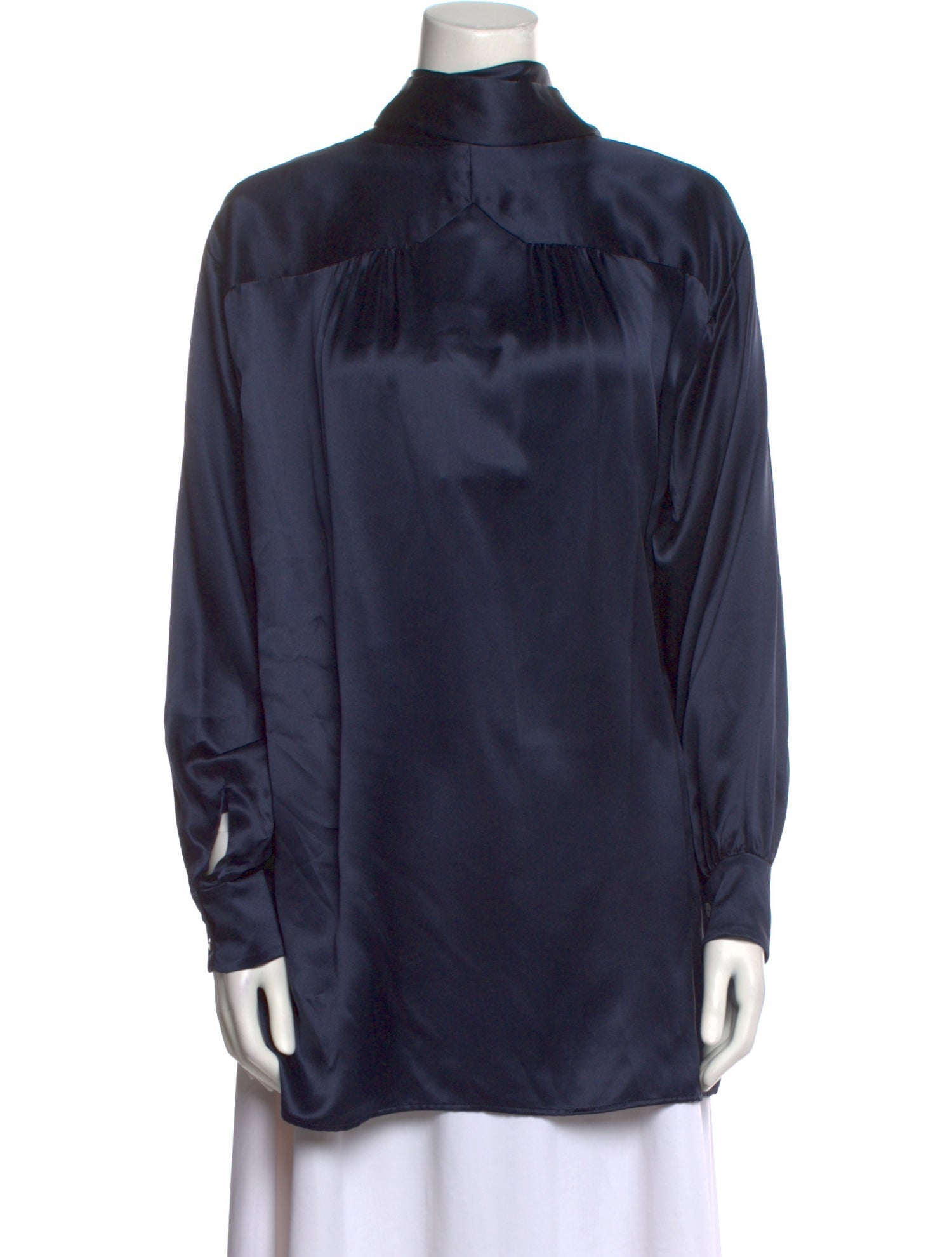 Hillier Bartley Silk Turtleneck Tunic w/ Tags