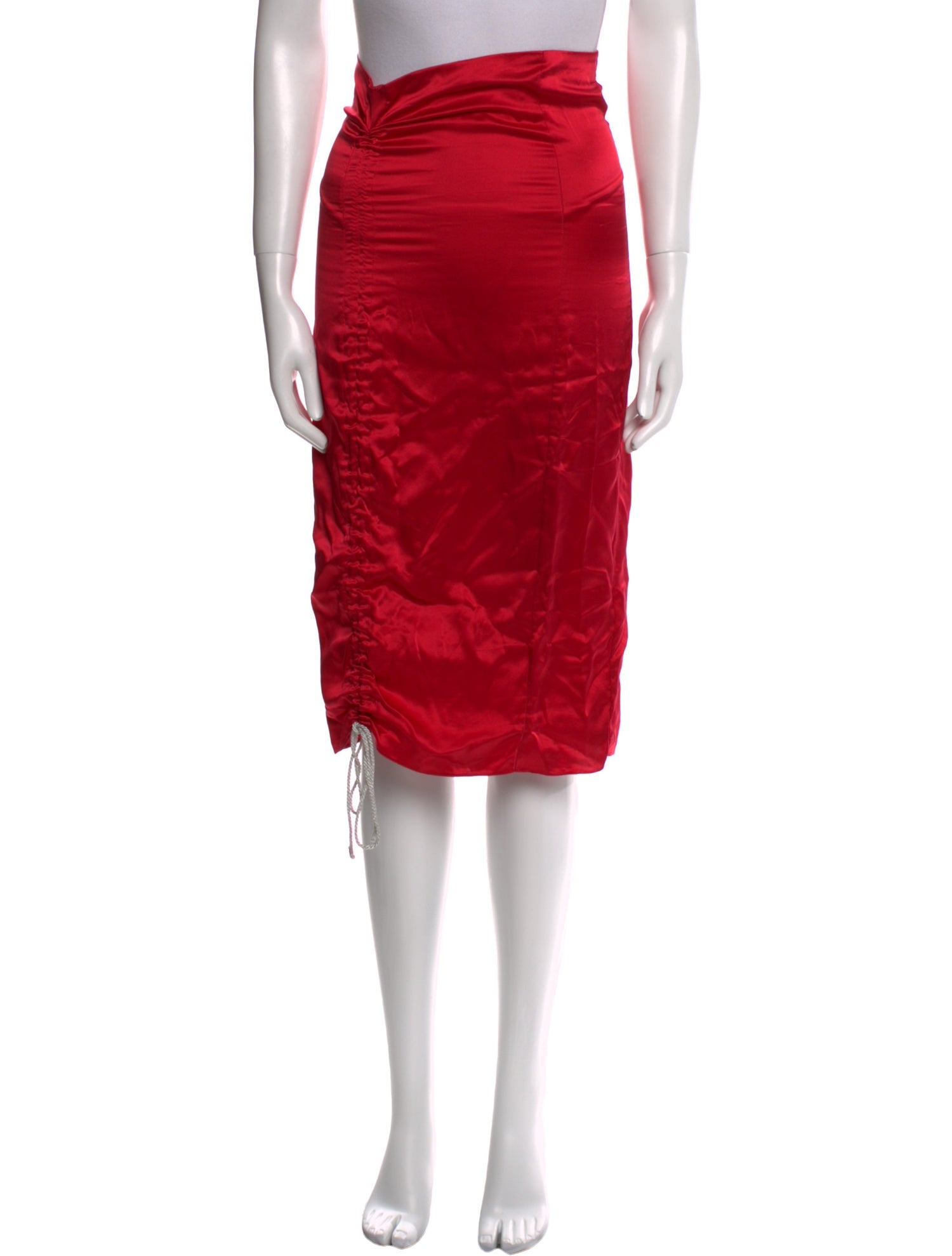 Hillier Bartley Silk Knee-Length Skirt