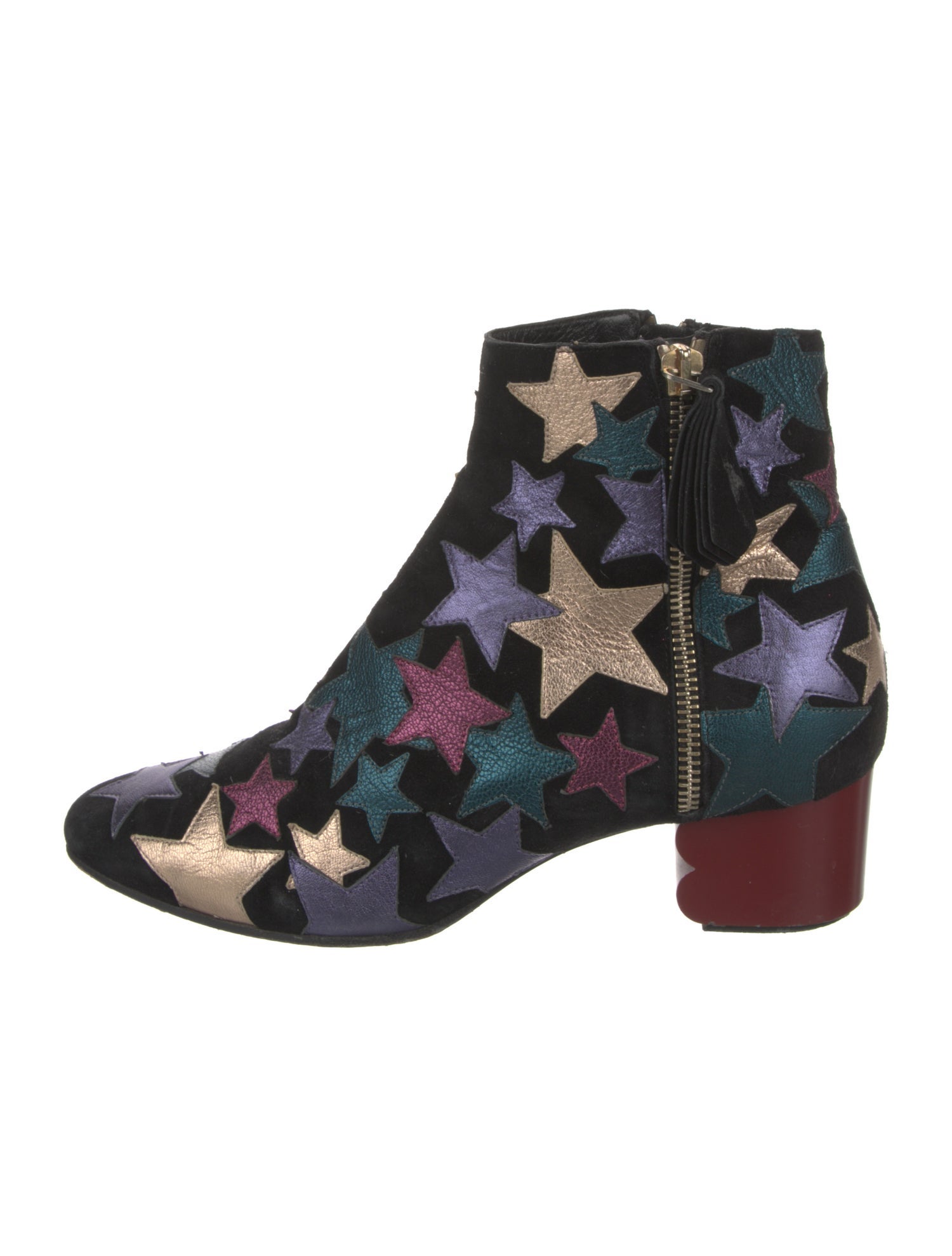 Hilfiger Collection Suede Printed Boots