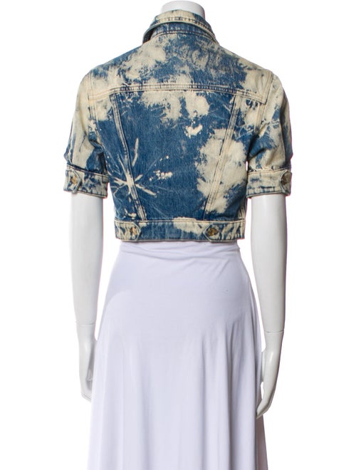 Hilfiger Collection Tie-Dye Print Denim Jacket