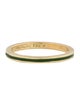 Hidalgo 18K Enamel Thin Band