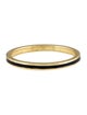 Hidalgo 18K Enamel Thin Band