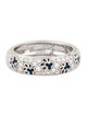 Hidalgo 18K Diamond Paw Print Band Ring