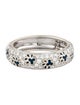 Hidalgo 18K Diamond Paw Print Band Ring