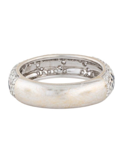 Hidalgo 18K Diamond Paw Print Band Ring