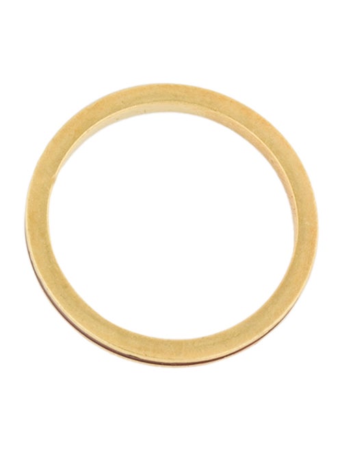 Hidalgo 18K Enamel Stacking Band Ring