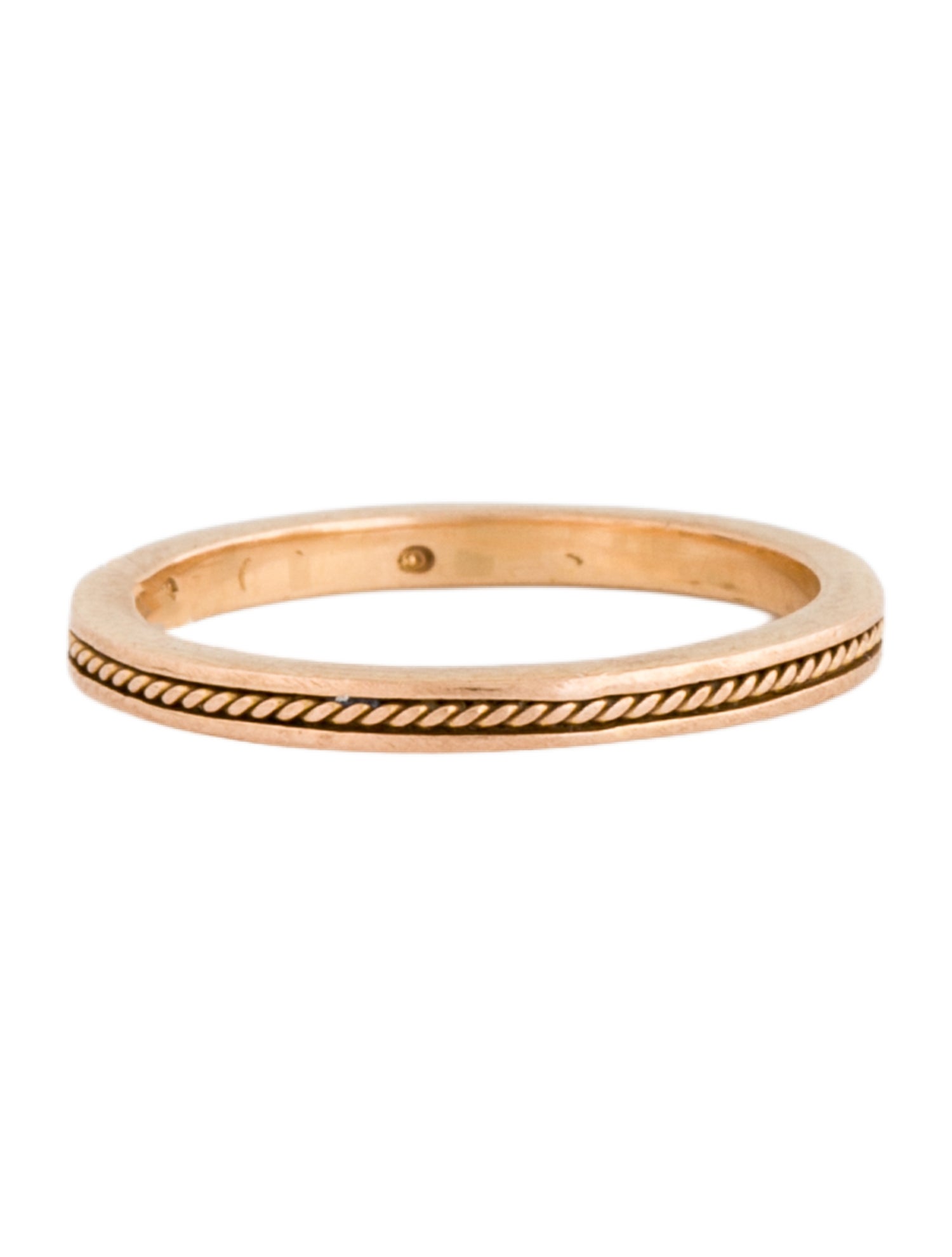 Hidalgo 18K Rope Band