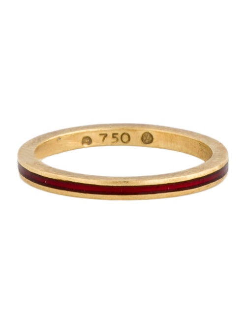 Hidalgo 18K Enamel Band