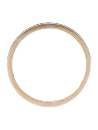 Hidalgo 18K Enamel Stacking Band