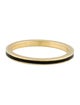 Hidalgo 18K Enamel Stacking Band