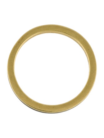 Hidalgo 18K Enamel Stacking Band