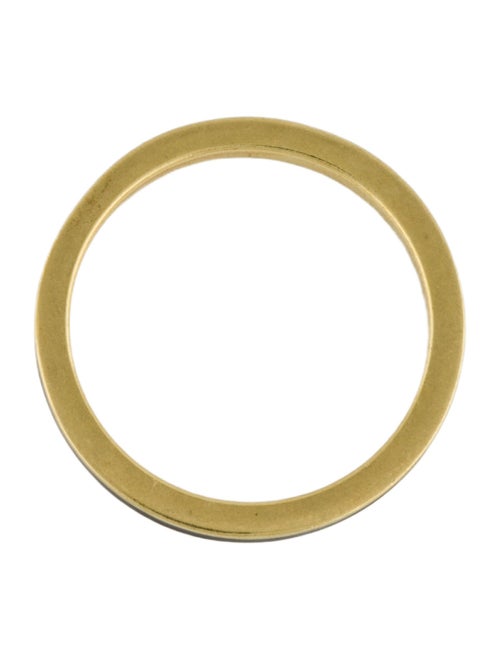 Hidalgo 18K Enamel Stacking Band