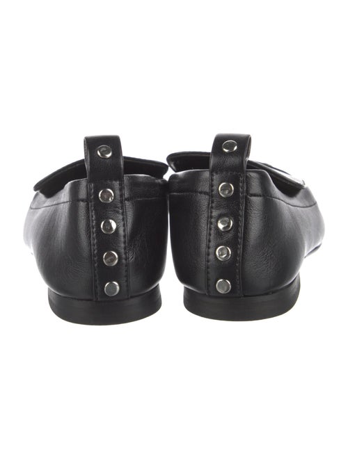 Hiraeth Leather Studded Accents Loafers