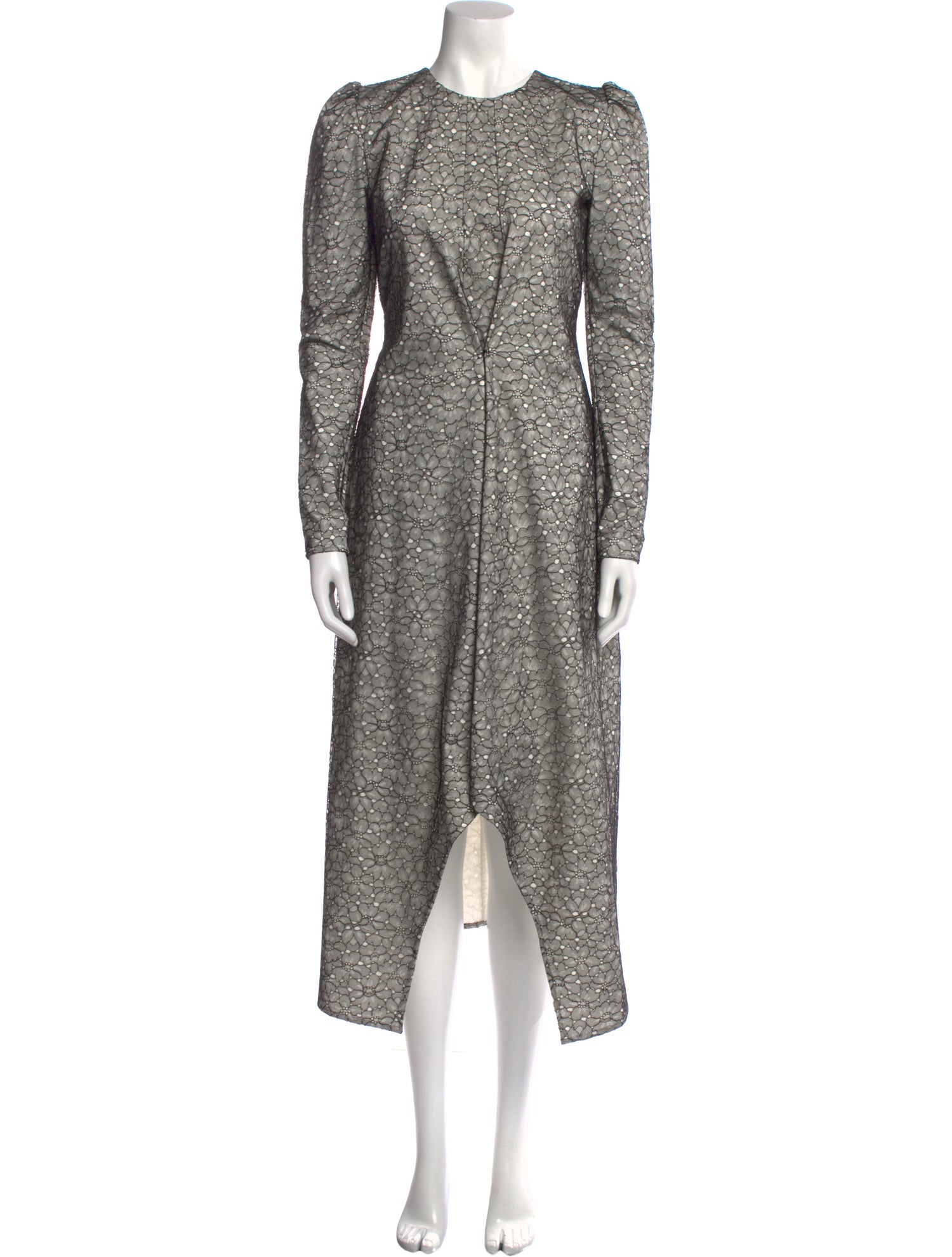 Hiraeth Crew Neck Long Dress